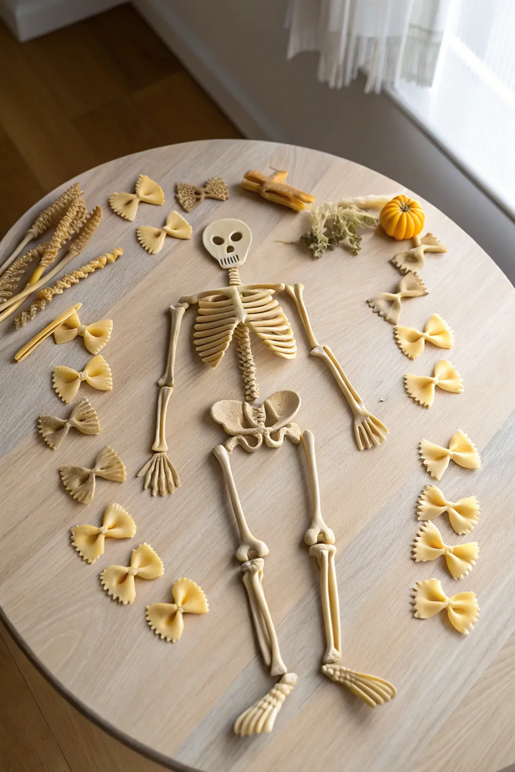 Crafty Pasta Skeleton: A Fun and Educational Halloween Project for Kids!