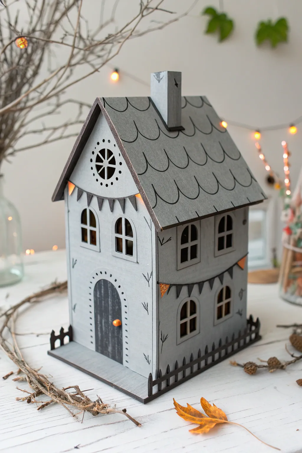 Discover the charm of handcrafted haunted houses filled with sweet surprises! 🎃✨