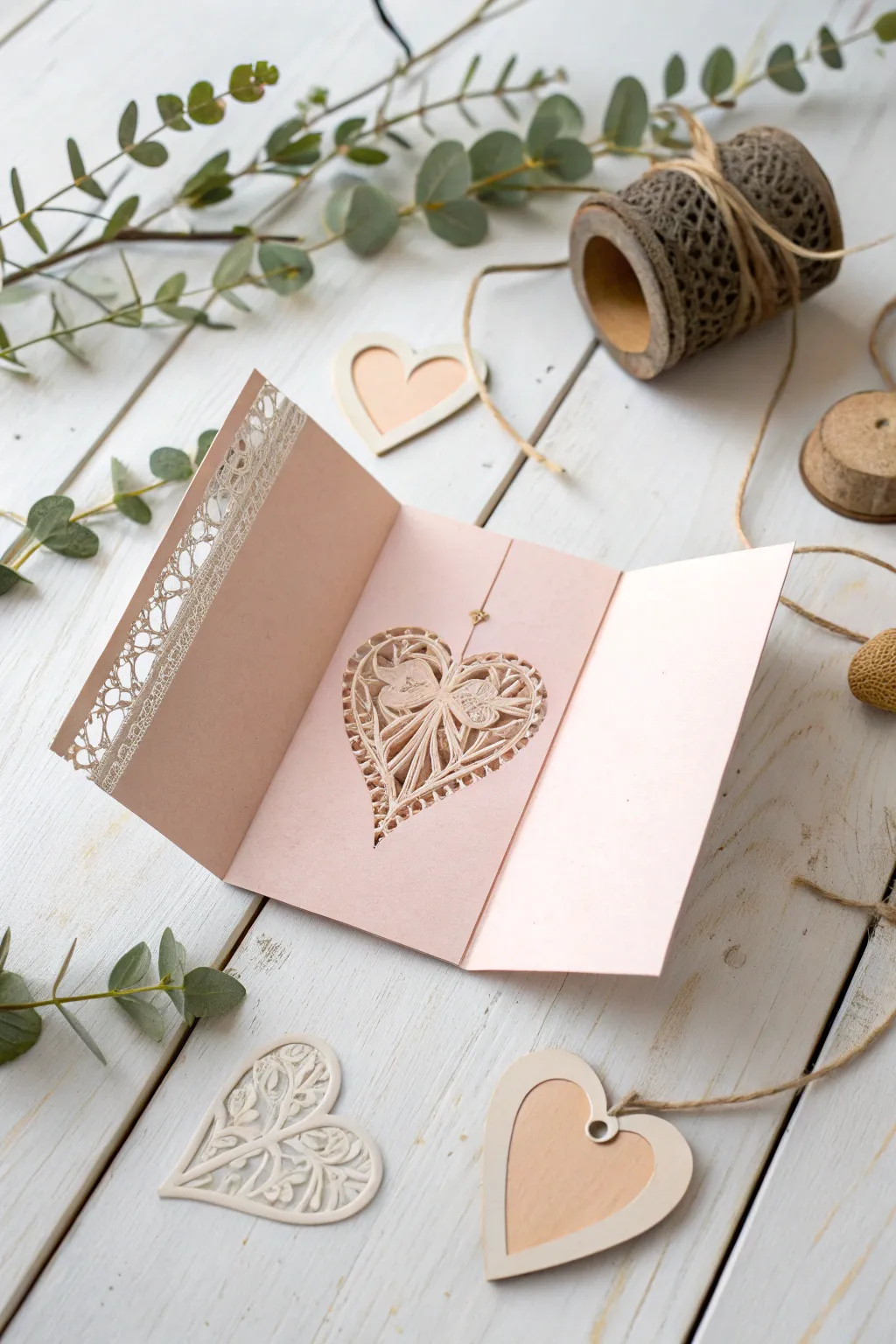 Delight your grandparents with a charming pop-up heart card, where simplicity meets heartfelt craftsmanship.