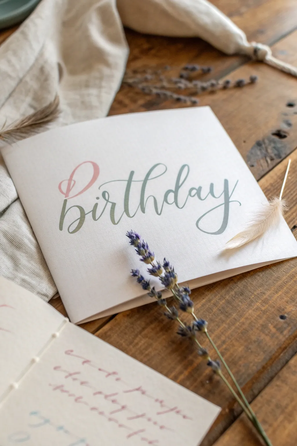 Handwritten Charm: A personal touch that speaks volumes.