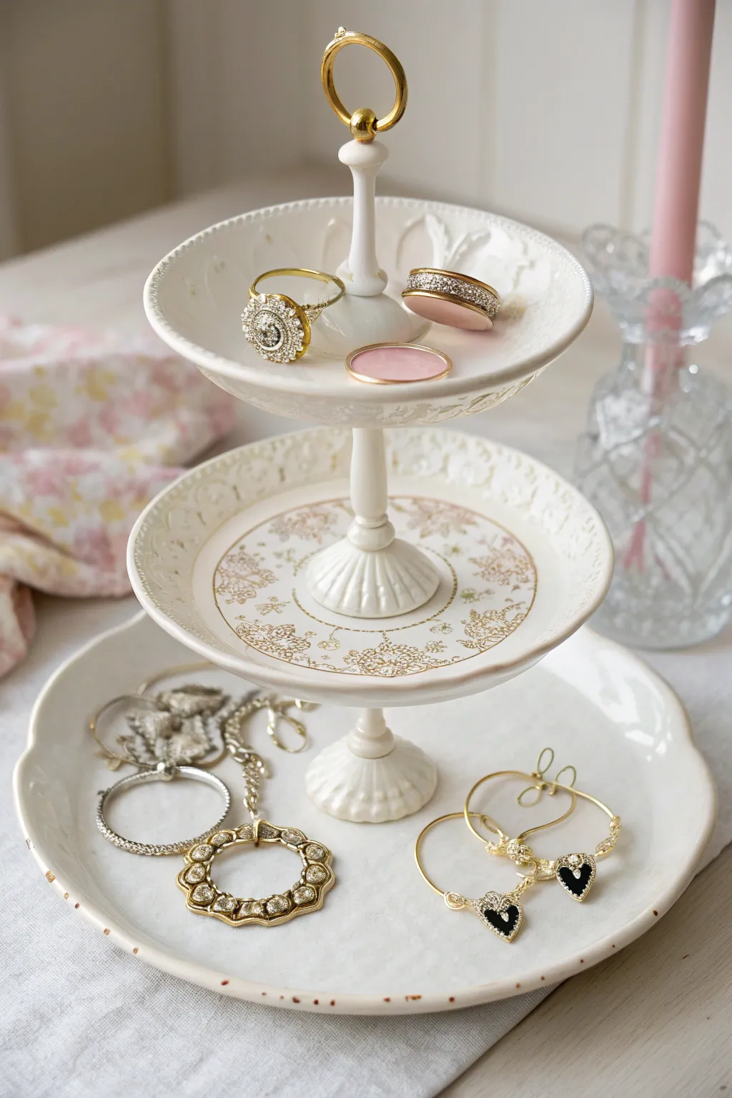 Elevate your jewelry display with vintage charm and minimalist elegance.
