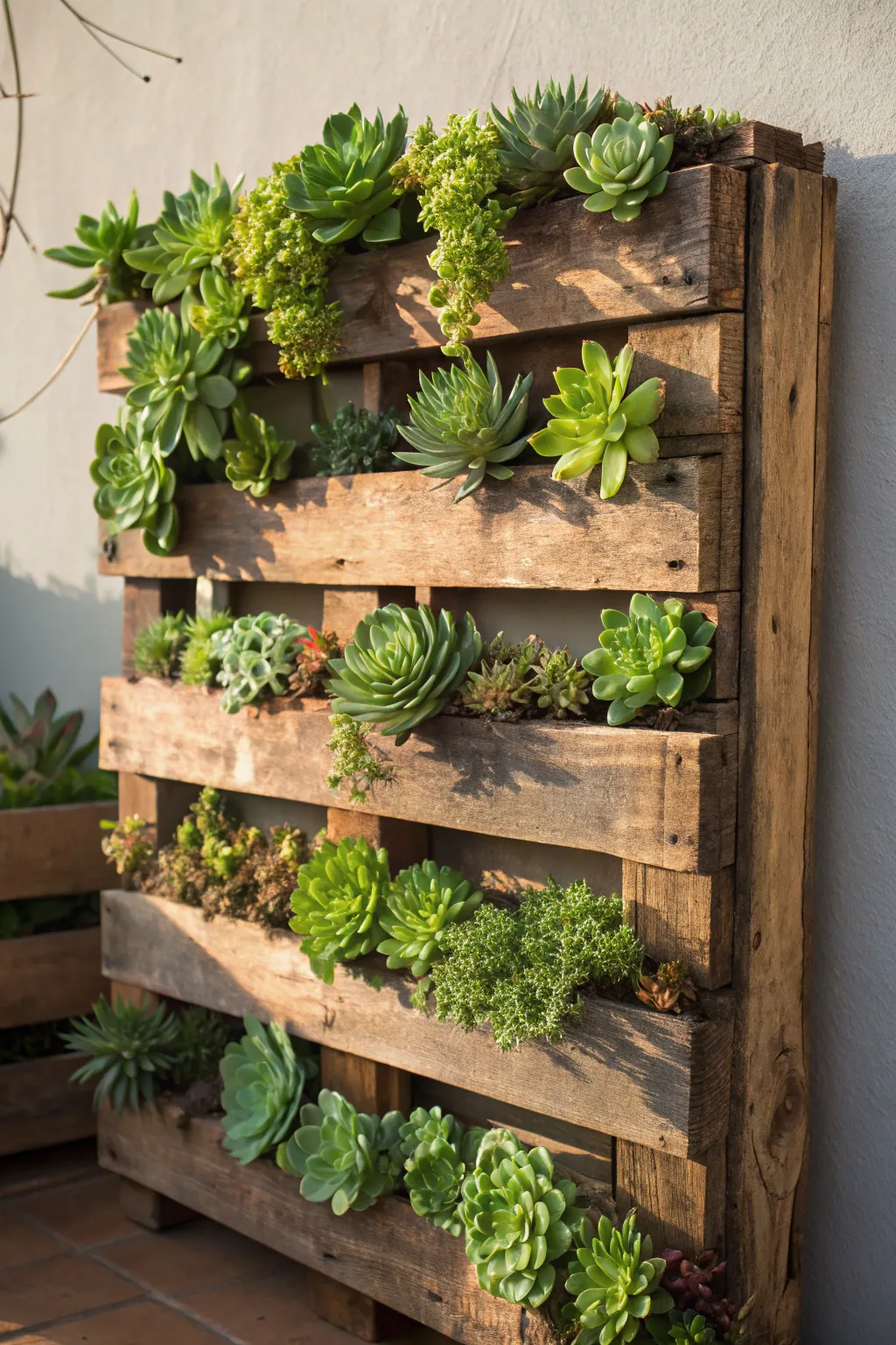 Elevate your space with a handcrafted succulent wall art that combines rustic charm and modern elegance.