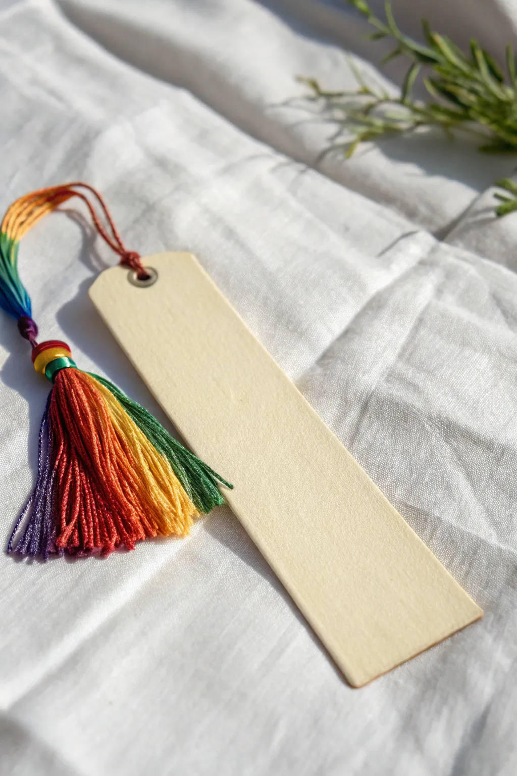 Add a touch of joy to your reading with this colorful tassel bookmark — where simplicity meets vibrant charm.