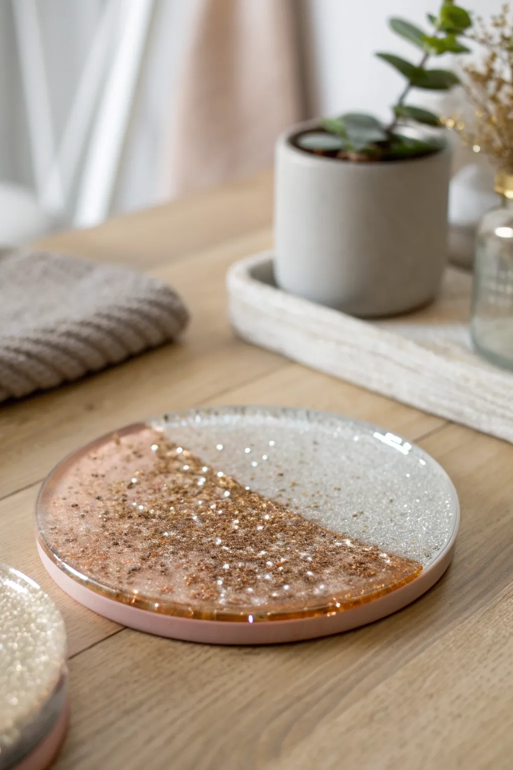 Elevate your table setting with a touch of glittering elegance.