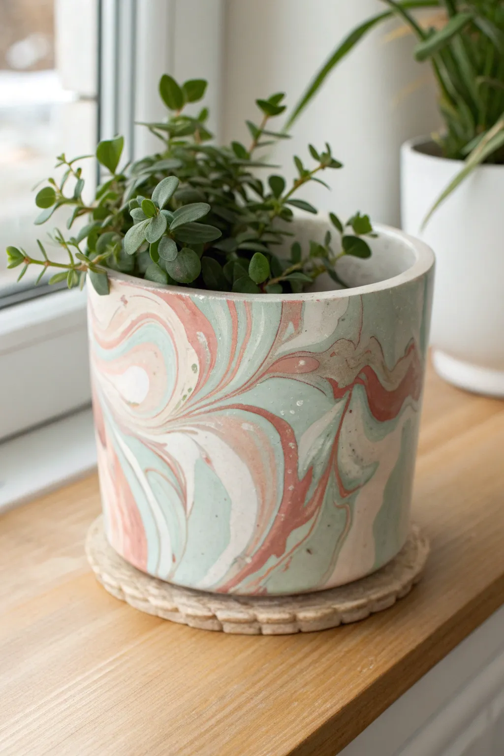 Give your plants a home as stylish as they are with hydro-dipped planters that blend art with nature!