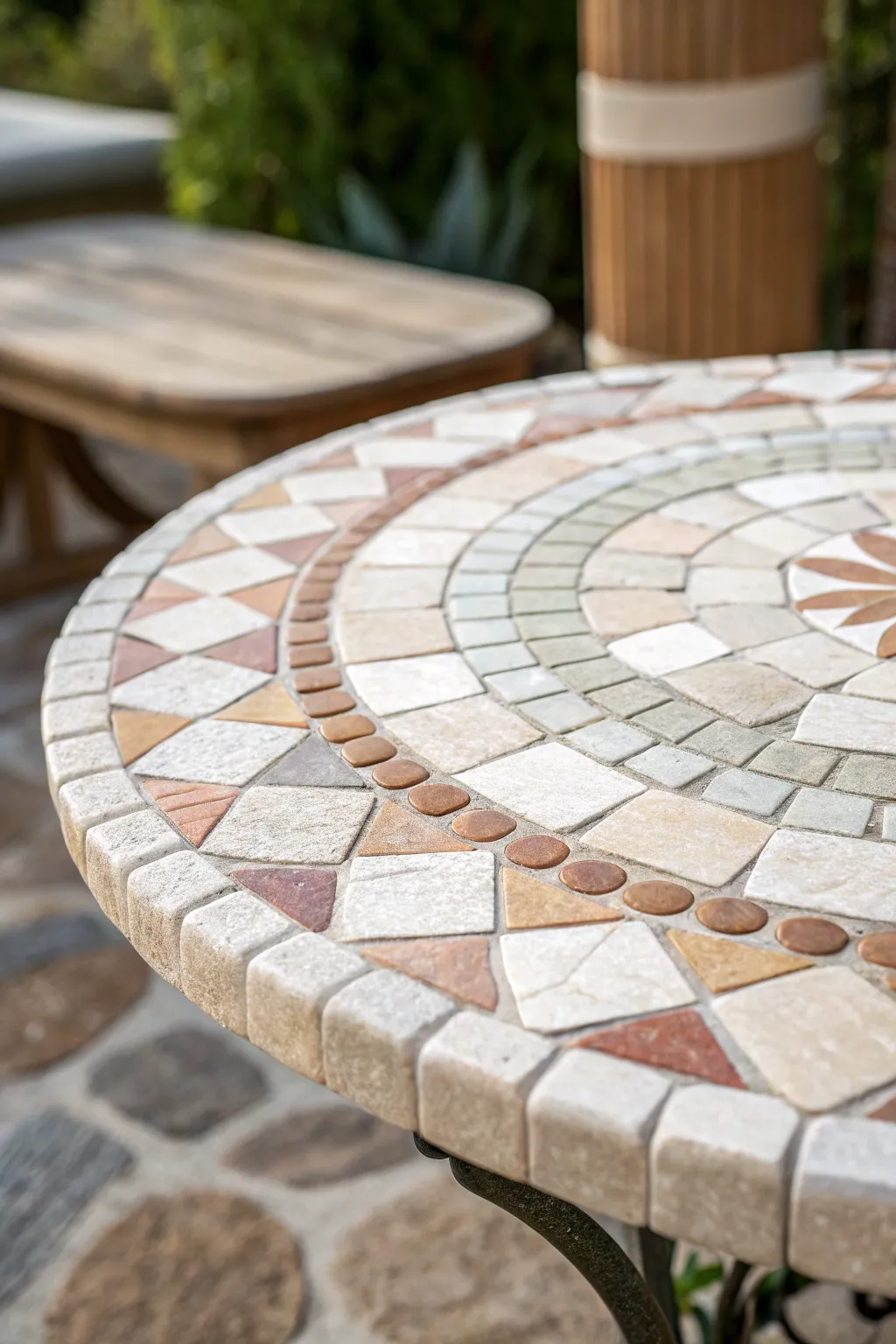 Breathe new life into your table with a stunning mosaic makeover.
