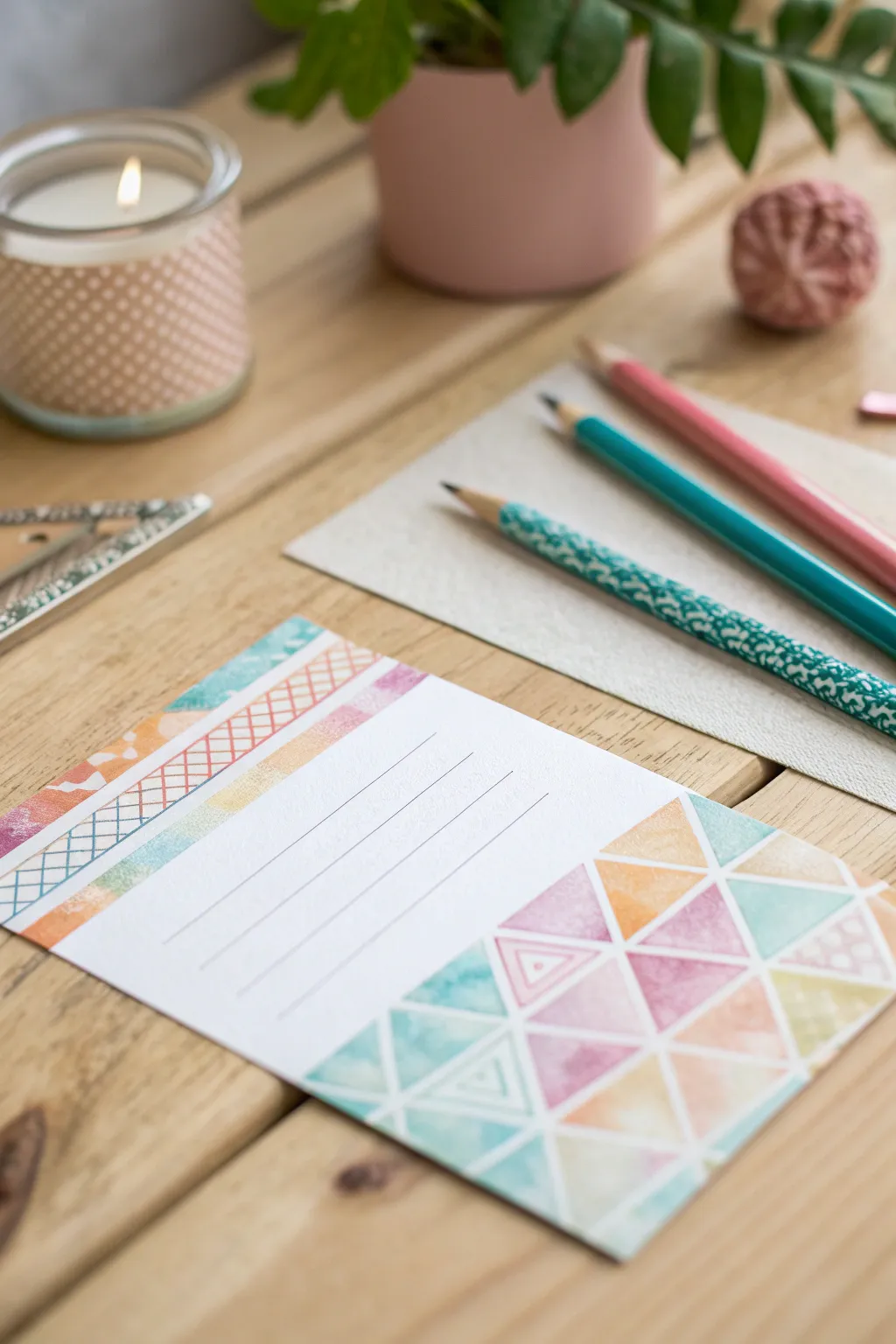Unleash your creativity with mixed media magic on index cards – where simplicity meets artistic flair.