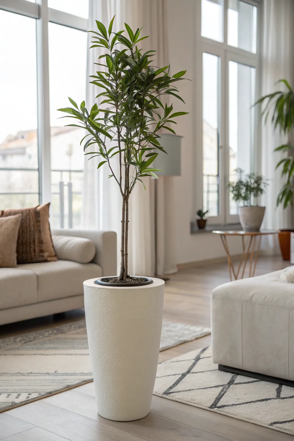Embrace simplicity with minimalist planter designs.