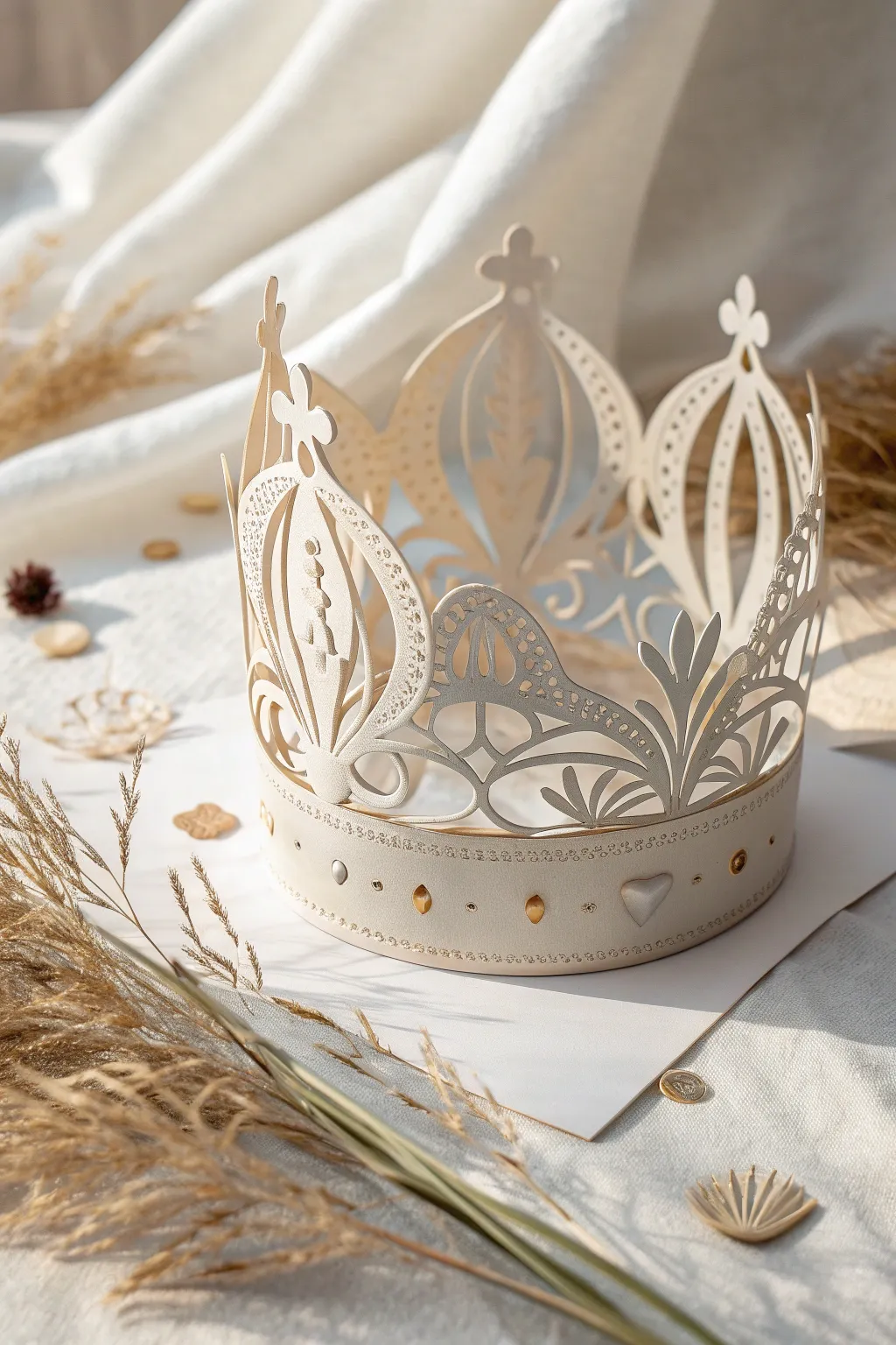 Transform flat paper into majesty with this stunning 3D pop-up crown craft.