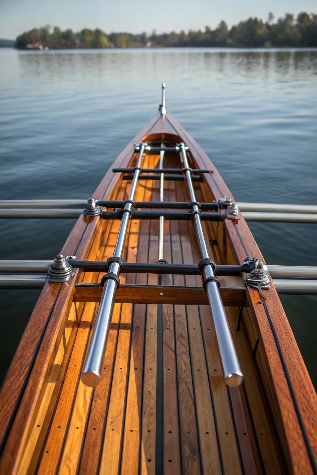 Master the water with precision and style – Horizontal rod racks for the discerning angler.