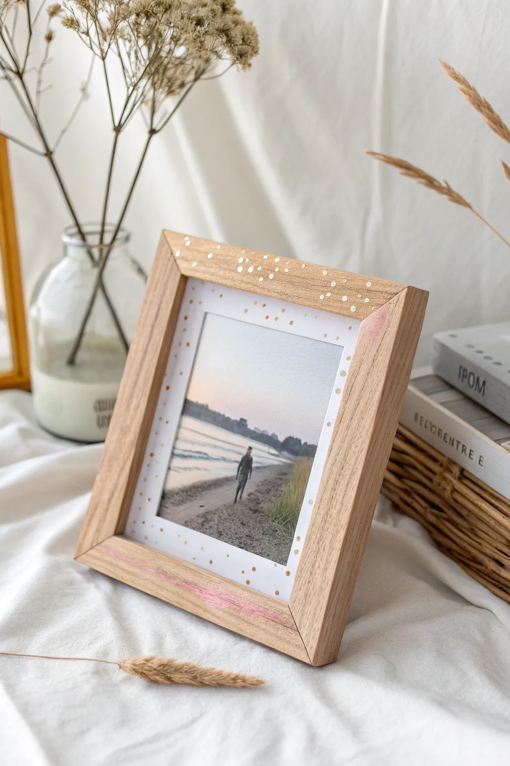 Transform memories into art with a handcrafted custom photo frame. Perfect for a heartfelt Valentine’s touch.