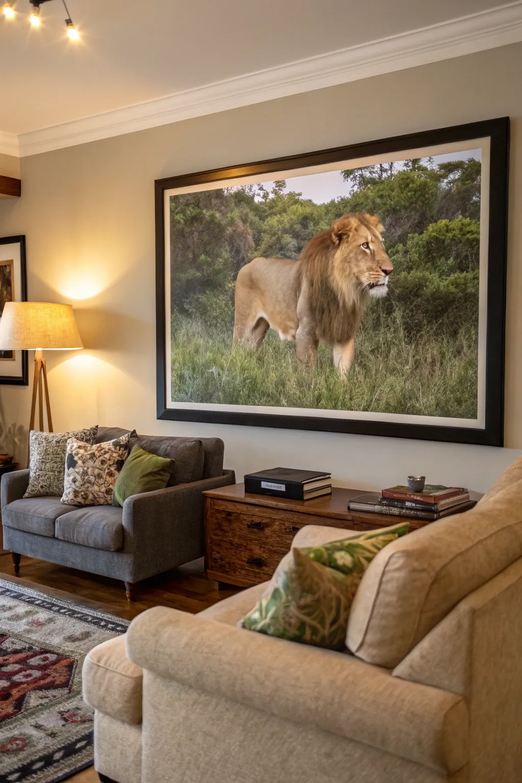 Wildlife images bring the power of nature indoors.