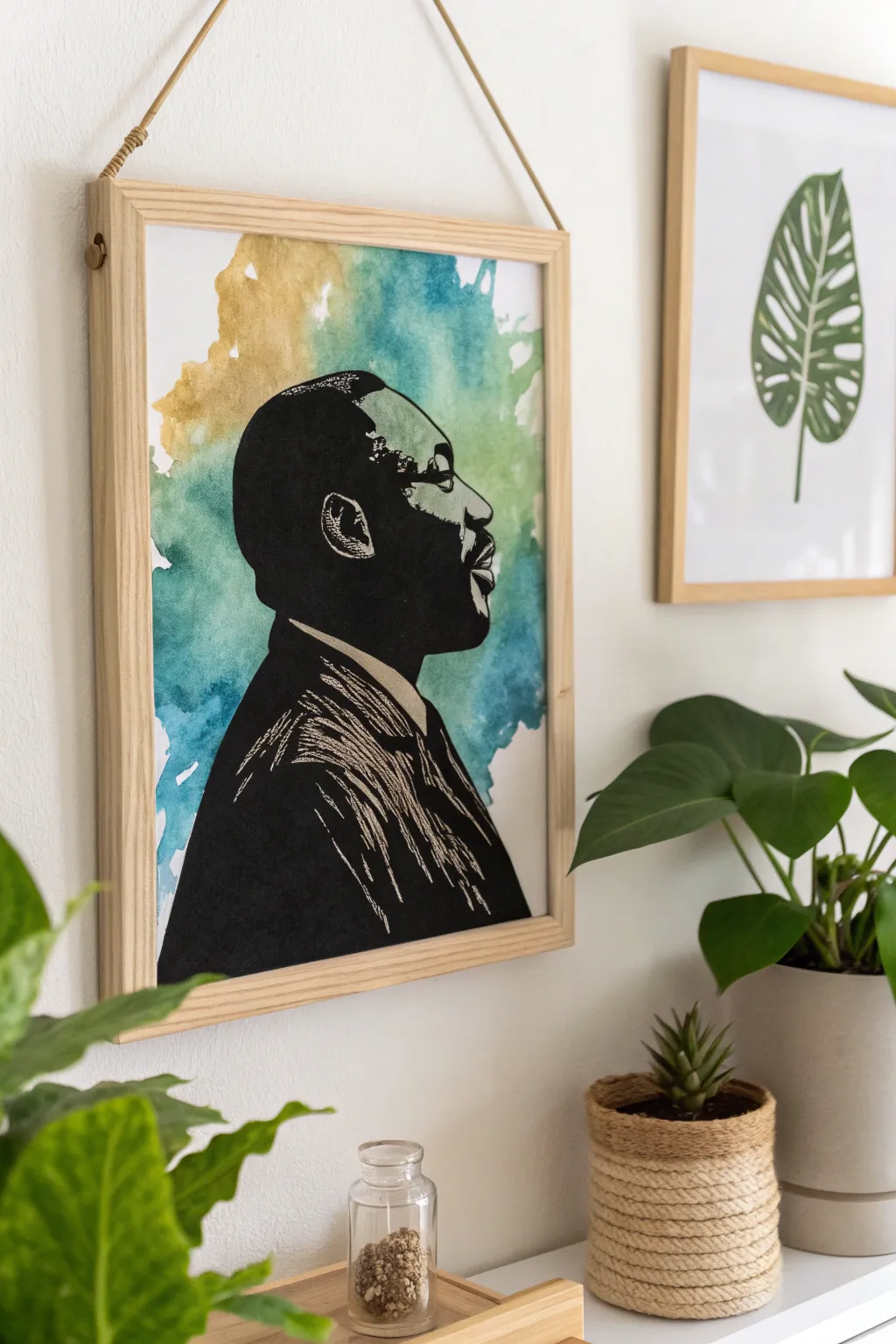Celebrate iconic dreams with minimalist silhouette art. A perfect blend of simplicity and meaning.