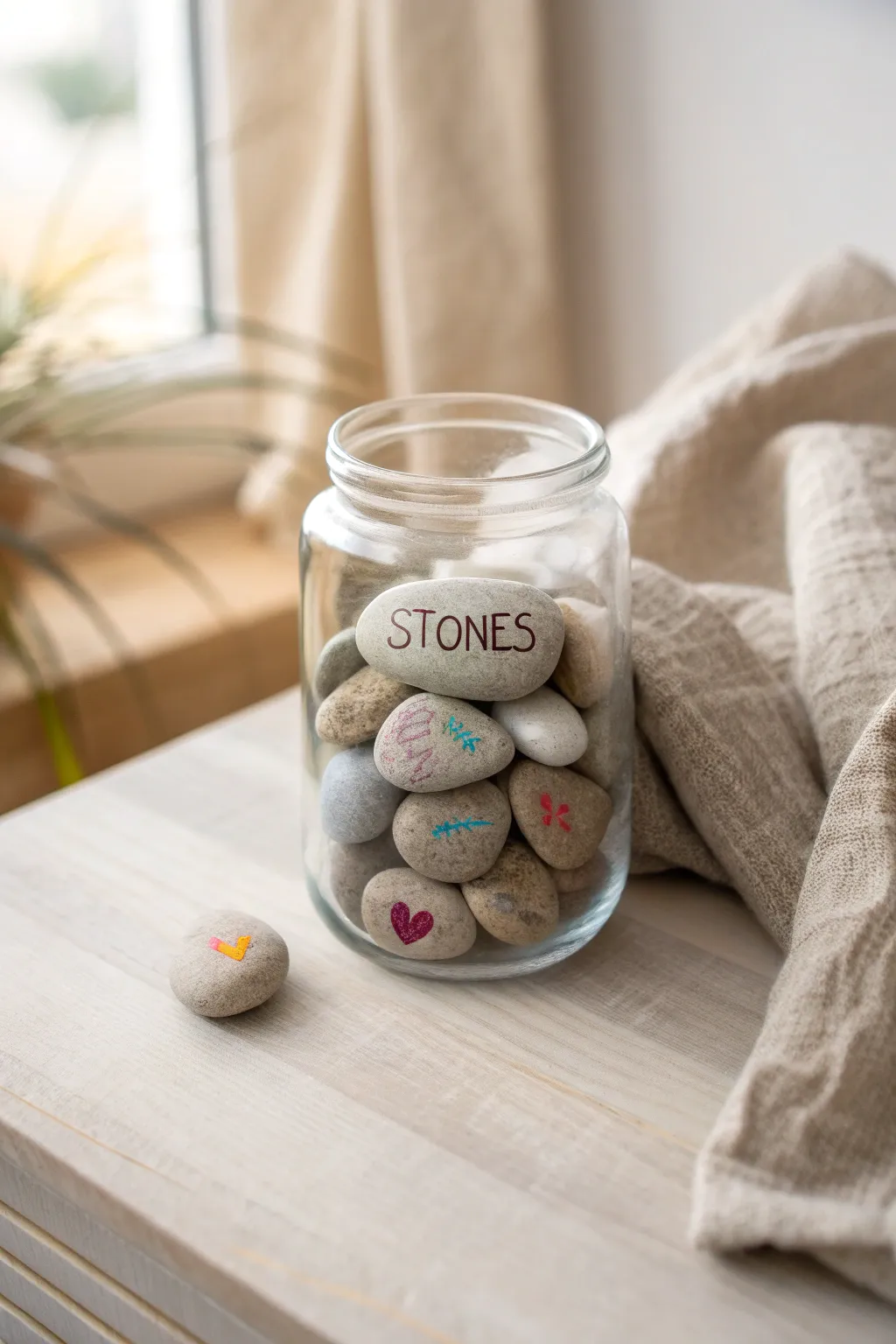 A jar full of love: Simple and heartfelt Mother's Day wishes from little ones.