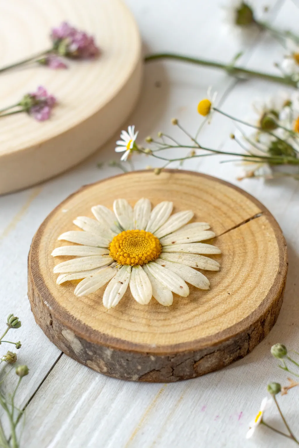 Bring a touch of spring indoors with these charming pressed flower magnets — a perfect blend of nature and simplicity.