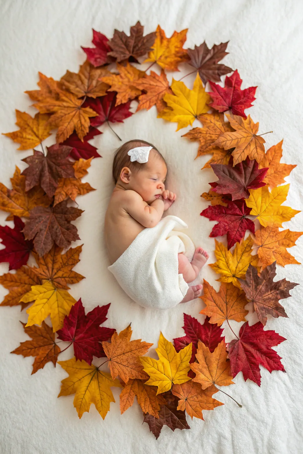 Embrace the warmth of autumn with a gentle touch of nature's palette.