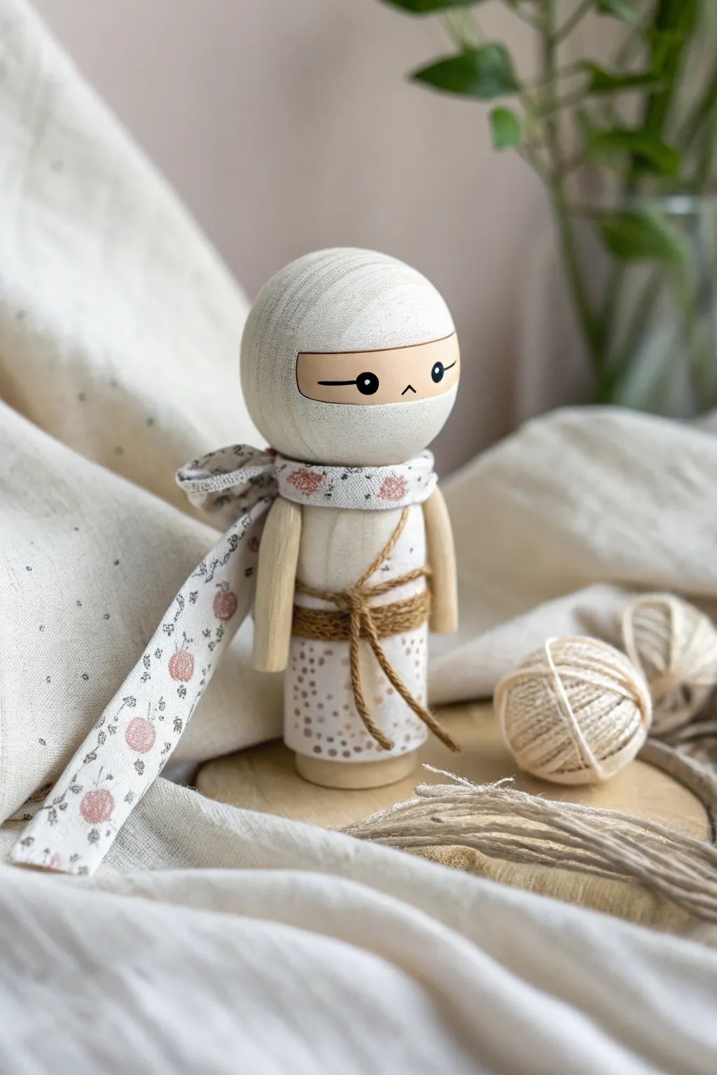 Embrace the art of simplicity with these charming Craft Stick Ninjas, where minimalism meets boho elegance.