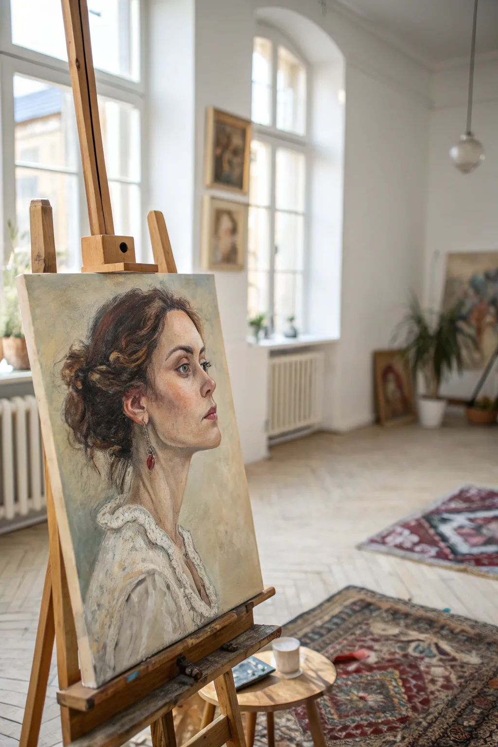 Bringing emotions to life, one brushstroke at a time. 🎨✨ #ExpressivePortraits #ArtInProgress