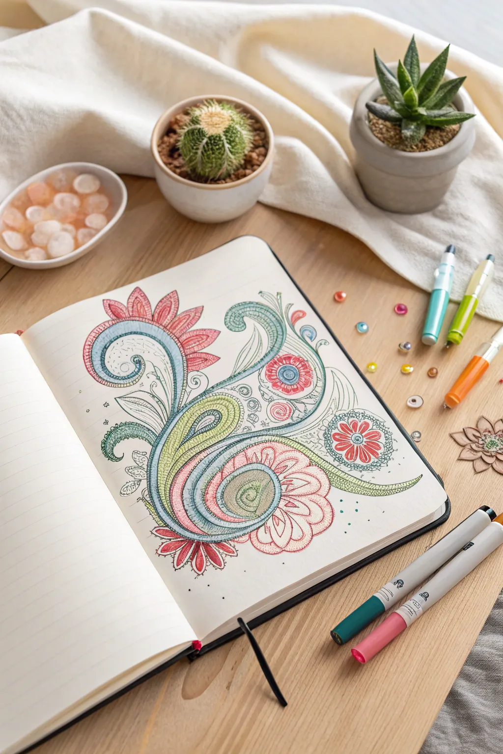 Unleash your creativity with abstract doodles—where imagination meets minimalist design.