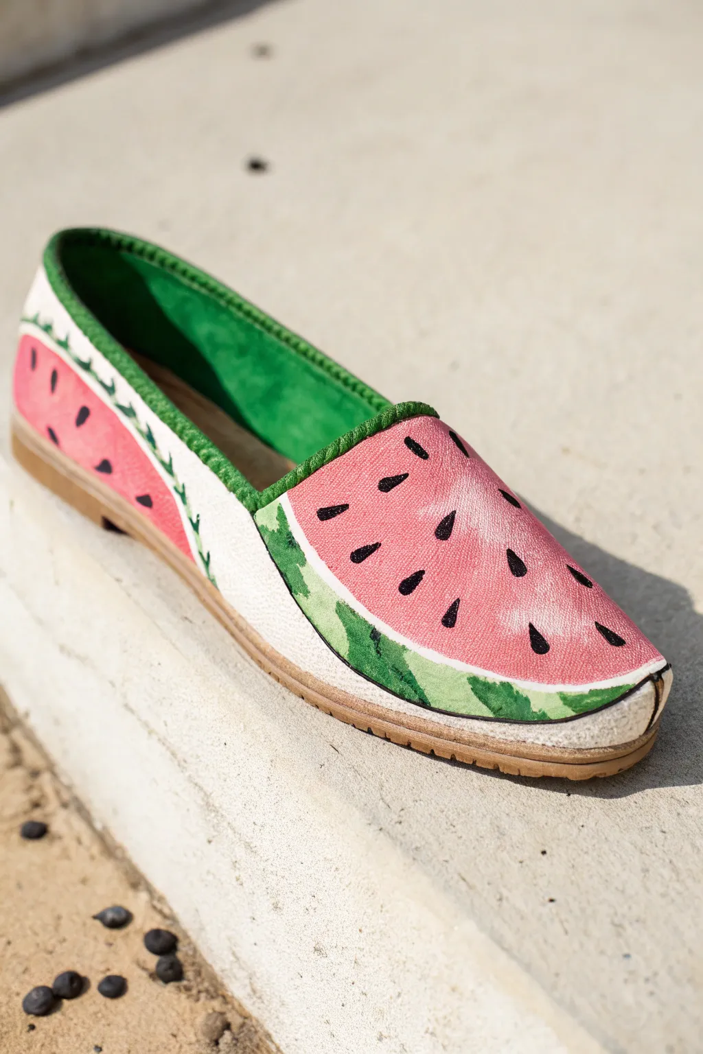 Step into summer with these charming watermelon-inspired flats!