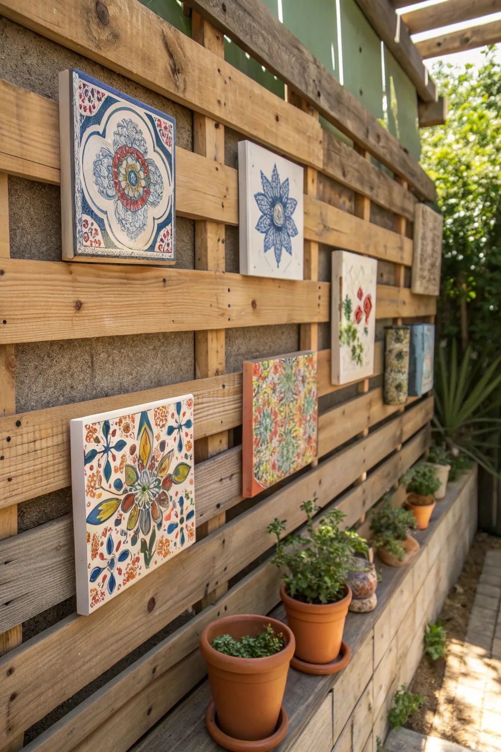Transform your space with a stunning pallet wall art display that sparks conversation and admiration.