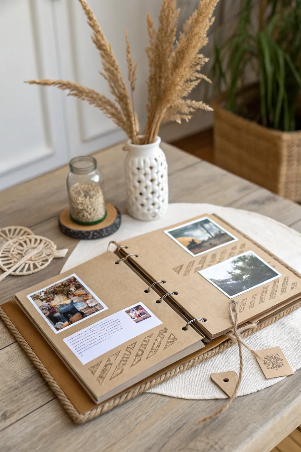 Capture your cherished memories with a handmade scrapbook, a perfect paper anniversary gift!