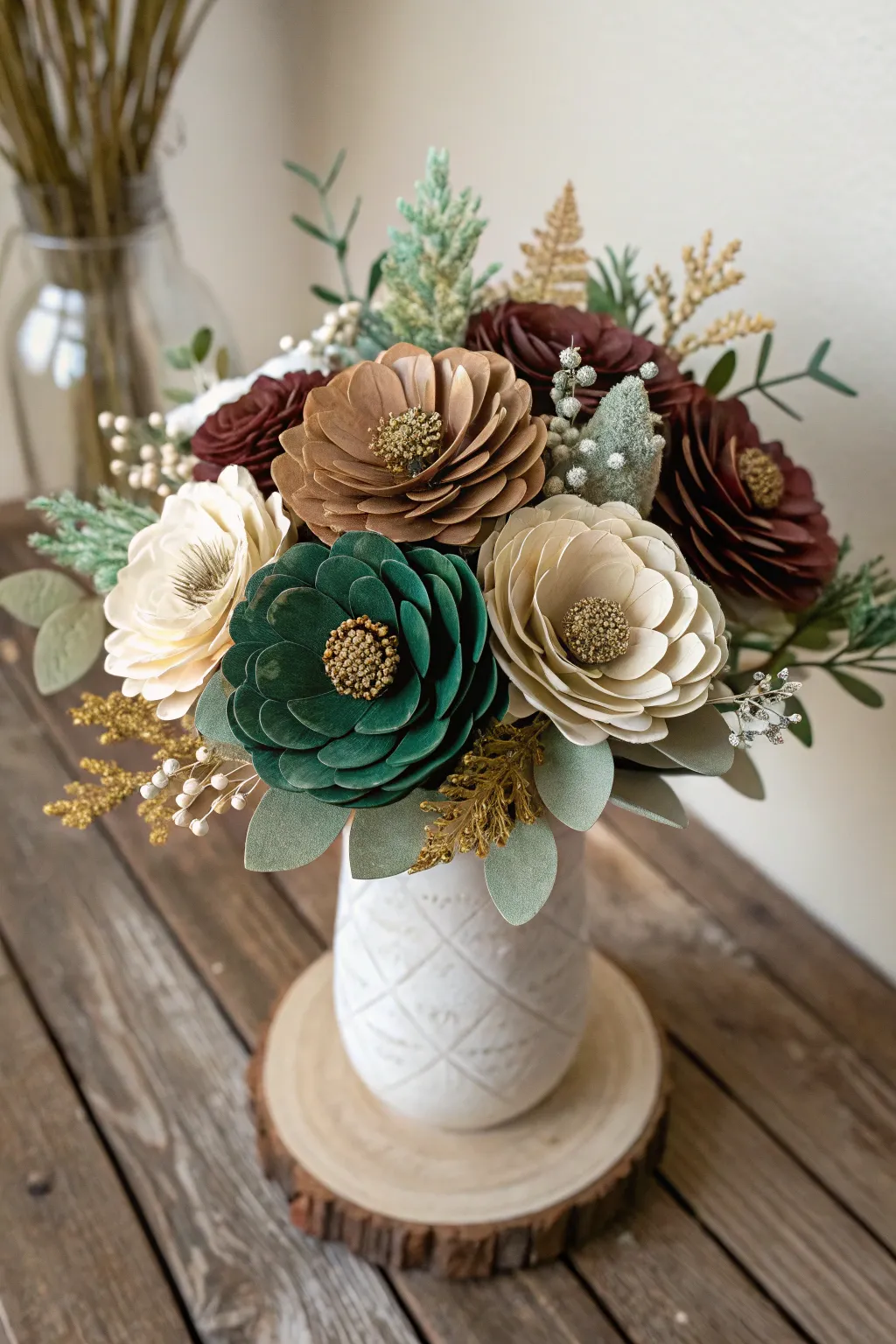 Capture the enchantment of the forest with this woodland fantasy paper bouquet—where simplicity meets magic.