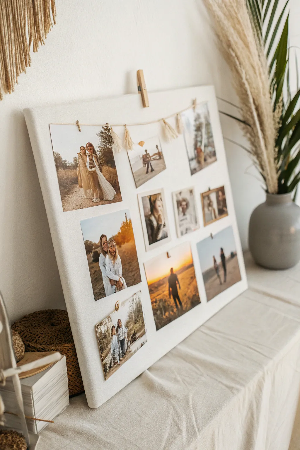 Celebrate cherished memories with a handcrafted photo collage, the perfect blend of elegance and personal touch.