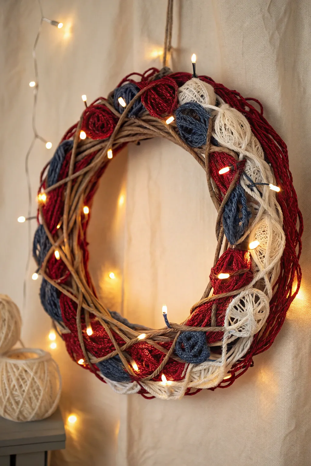 Illuminate your space with a touch of patriotic elegance and minimalist charm!