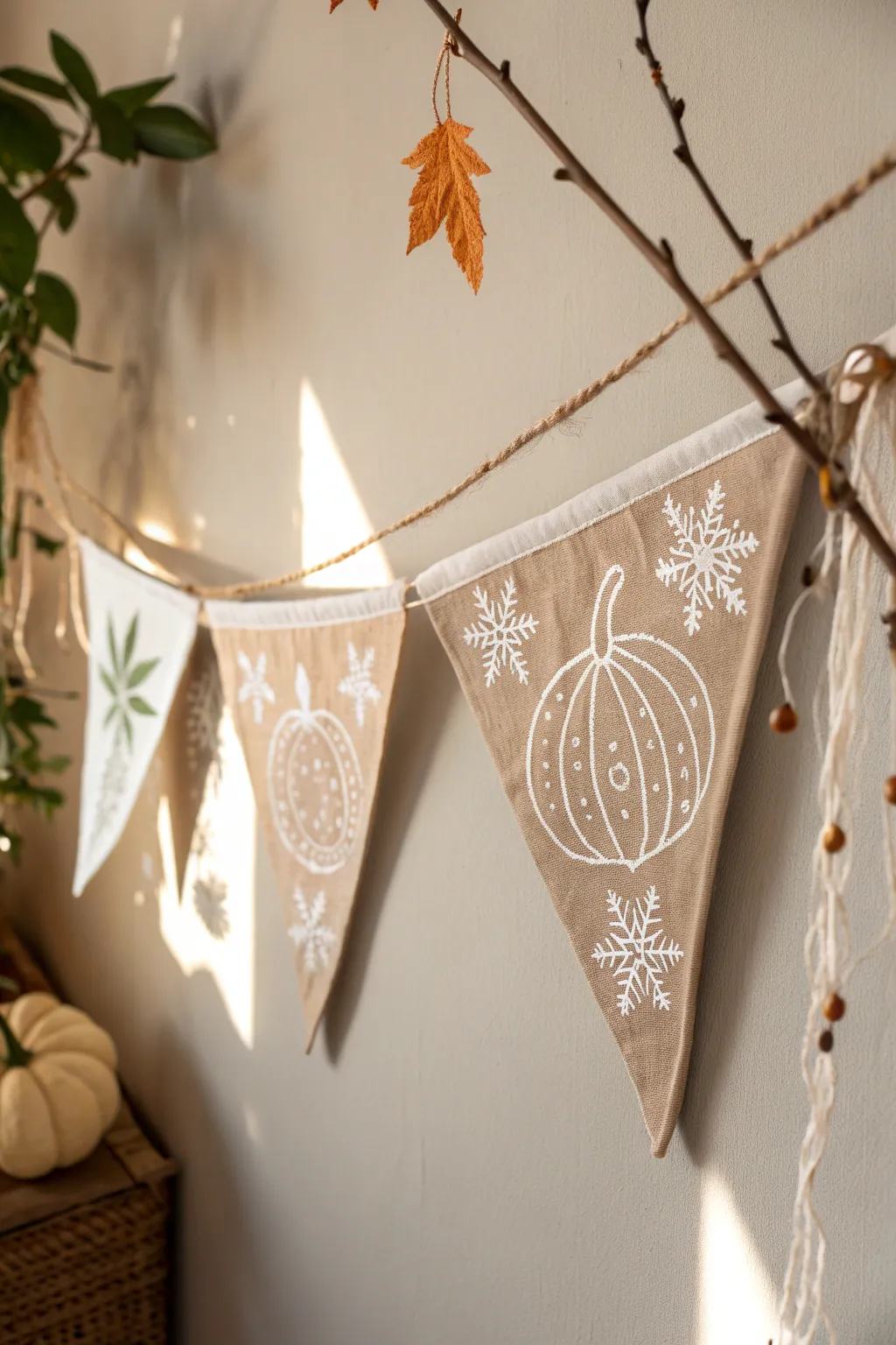 Celebrate each season with a touch of elegance and simplicity. 🌿🍂❄️ #ScandiBoho #SeasonalDecor #MinimalistBeauty