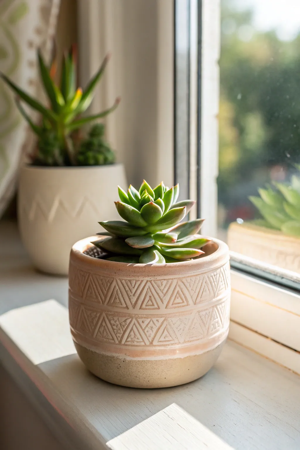 Tiny treasures, big charm: Add a touch of handcrafted elegance to your space with these delightful miniature planters.