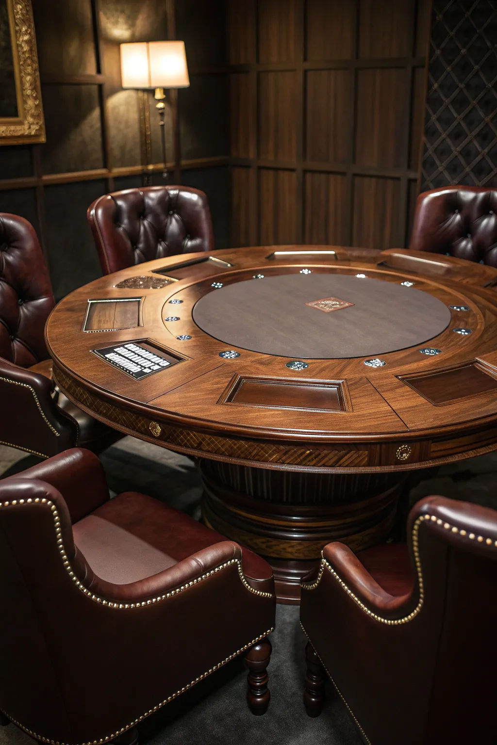 Elevate your game with a poker table that combines elegance and practicality.