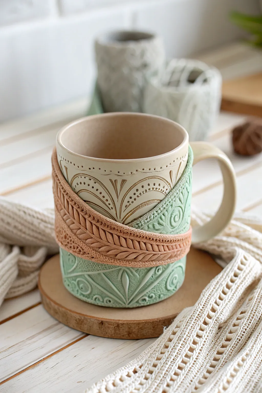 Elevate your coffee ritual with a touch of handcrafted elegance.