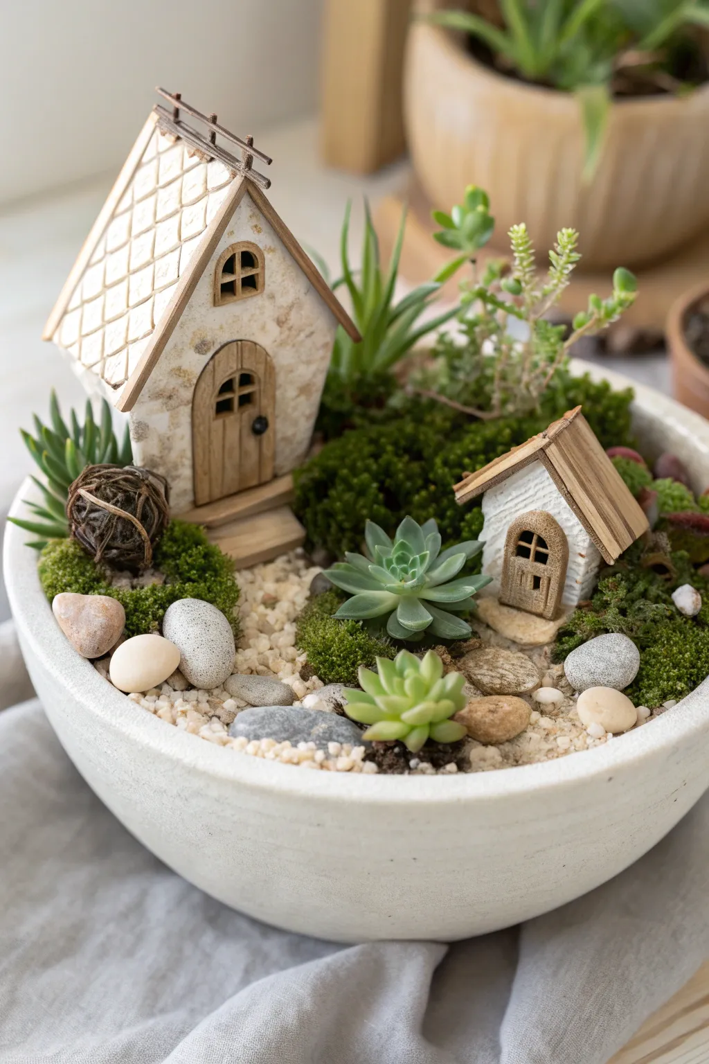 Create a whimsical miniature fairy garden and let your imagination flourish!
