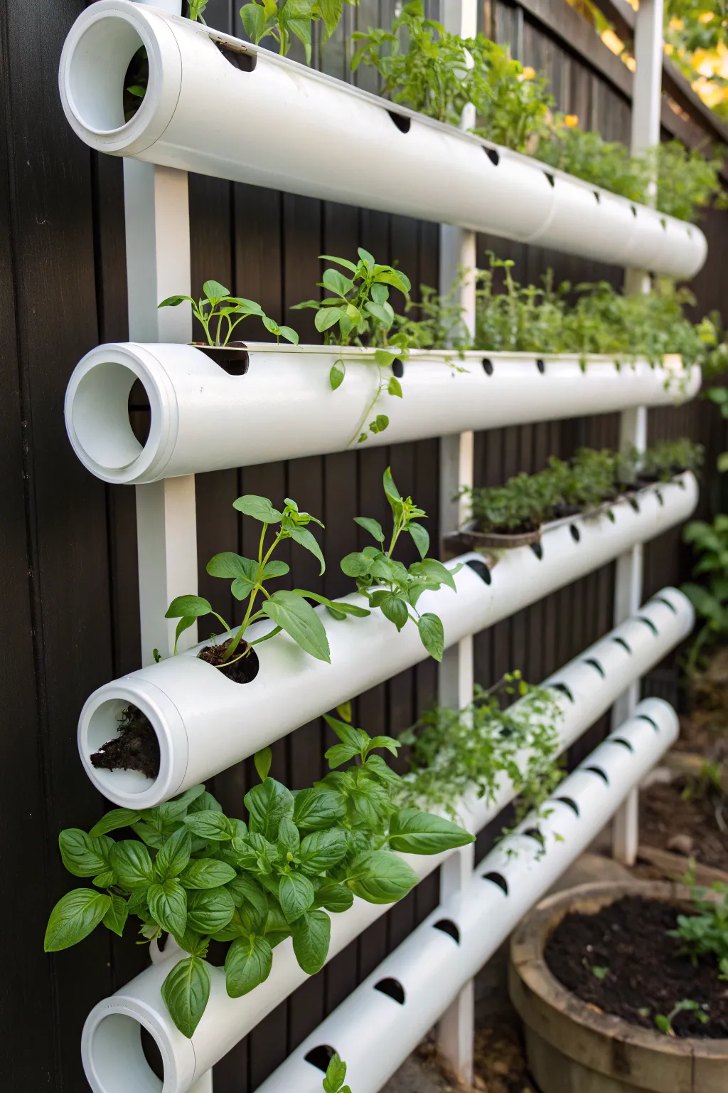 Elevate your gardening game with a stylish hydroponic setup. Fresh basil, all year round, no soil needed!