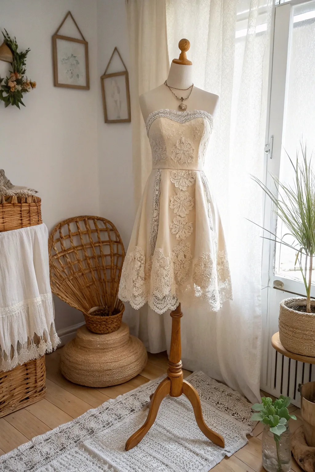 Transform your gown into a chic short dress: timeless elegance meets modern style.