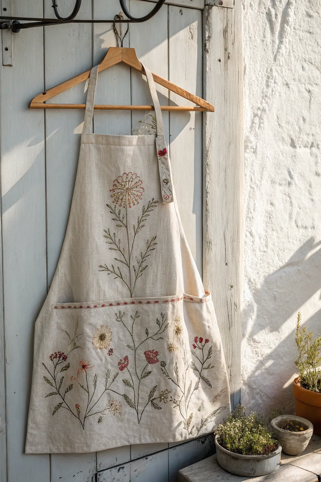 Crafted with Love: This personalized apron brings beauty and simplicity to every culinary adventure.