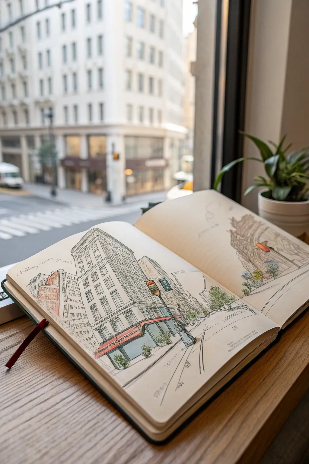Capture the city's soul in your sketchbook—where urban adventures come to life with every stroke.