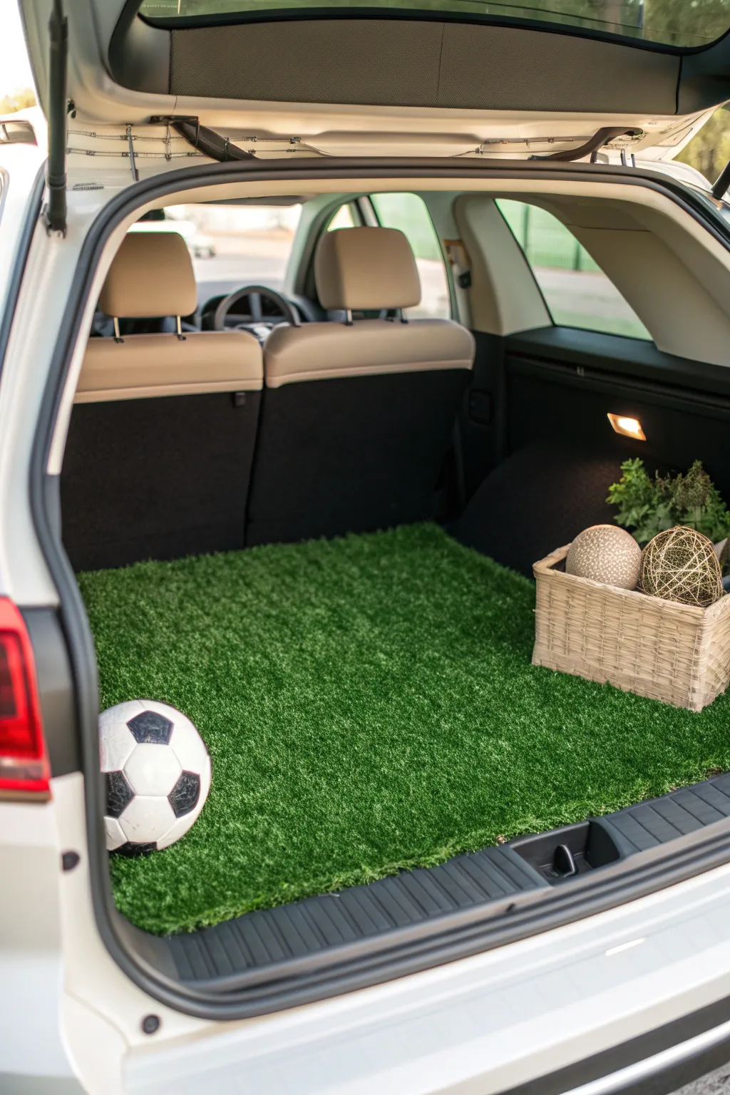 Elevate your trunk or treat with a chic soccer field vibe. Simple, elegant, and perfectly on theme!