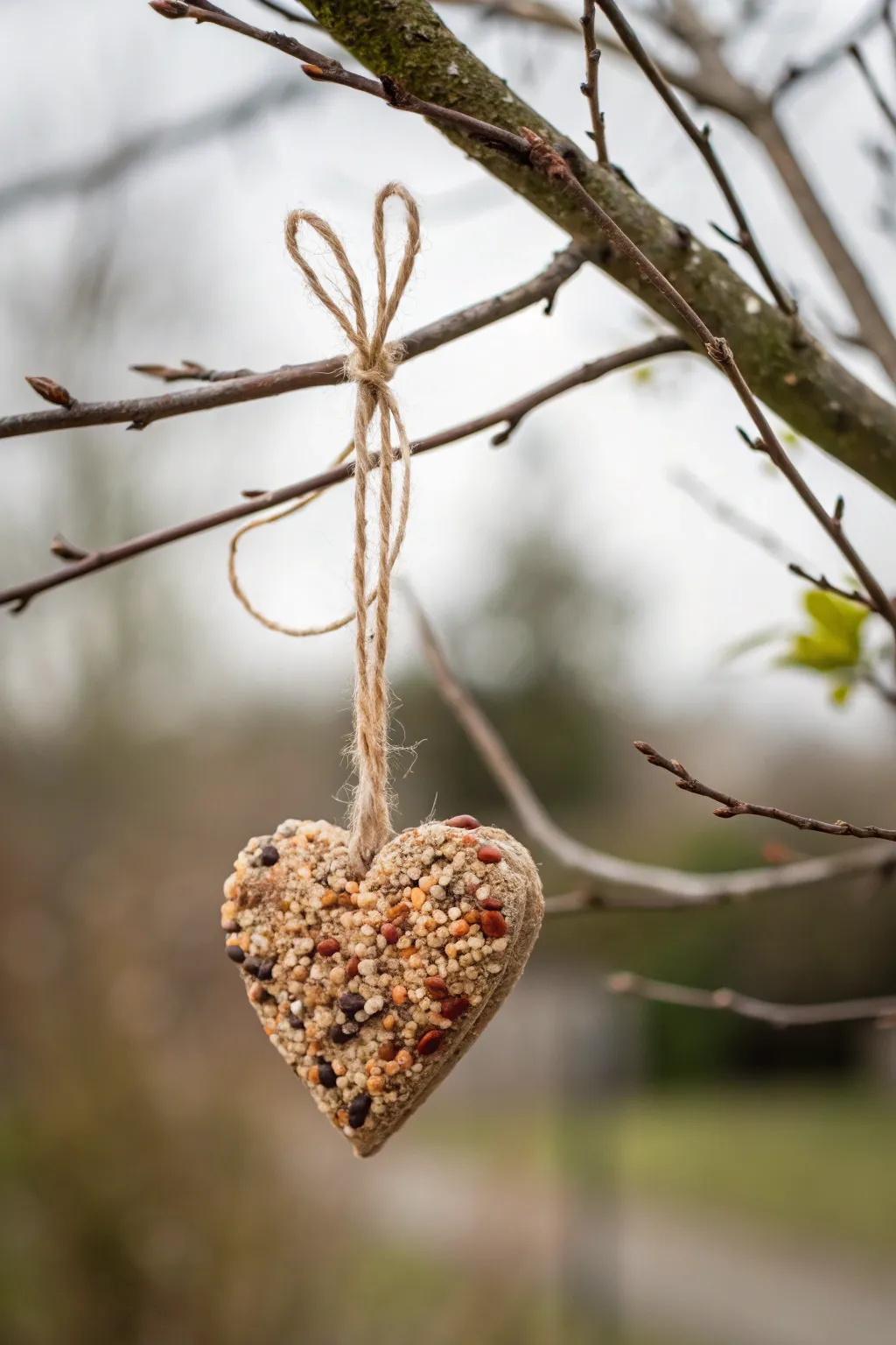 Invite nature into your garden with charming DIY birdseed ornaments, a perfect blend of simplicity and natural beauty.