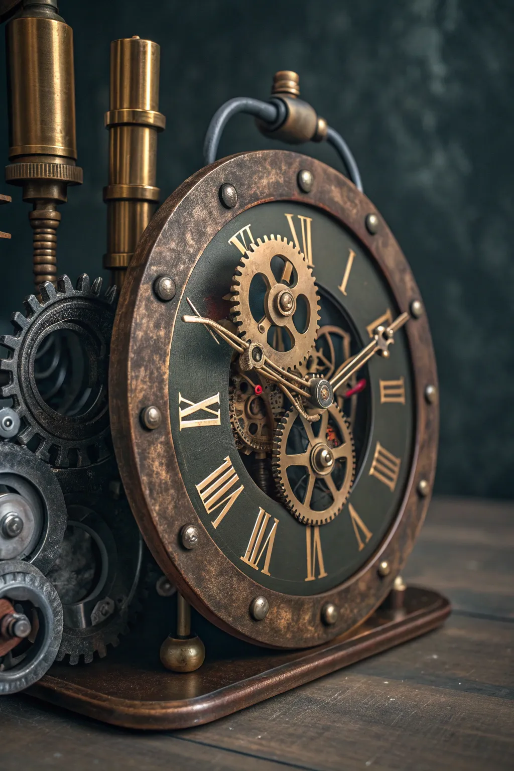 Time Travel: A Steampunk Masterpiece in Motion