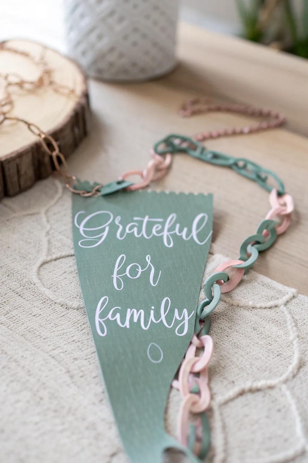 Celebrate gratitude with a touch of elegance and simplicity. Craft your own prayer chain and cherish life's little blessings.