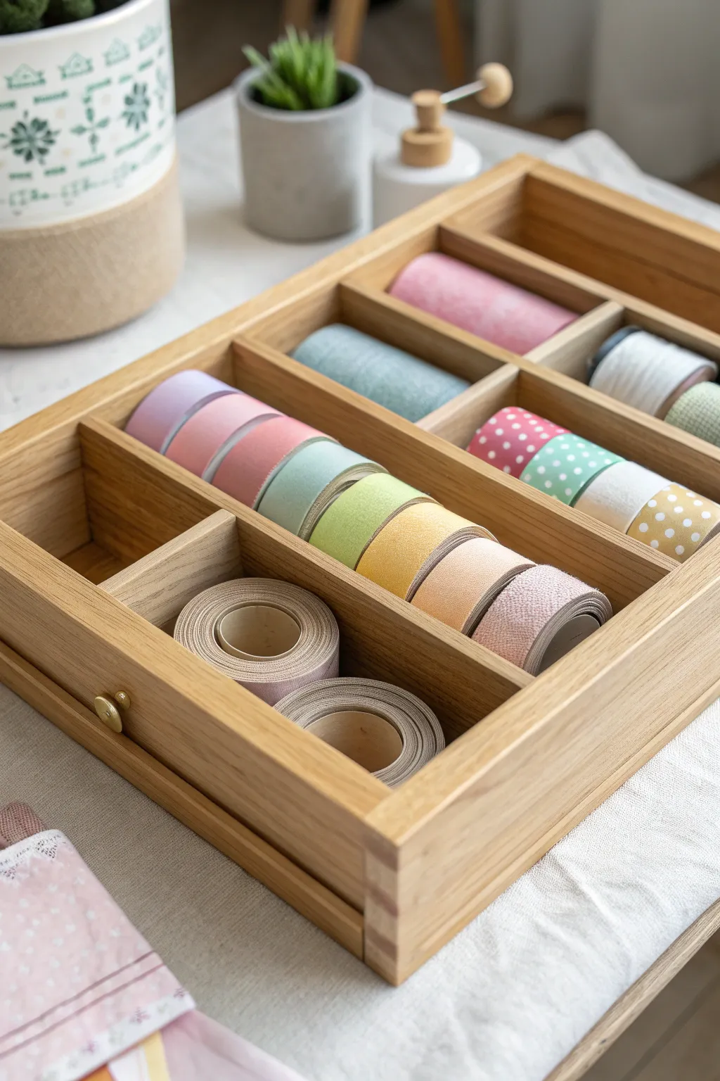 Transform chaos into calm with chic drawer organizer inserts for your tapes.