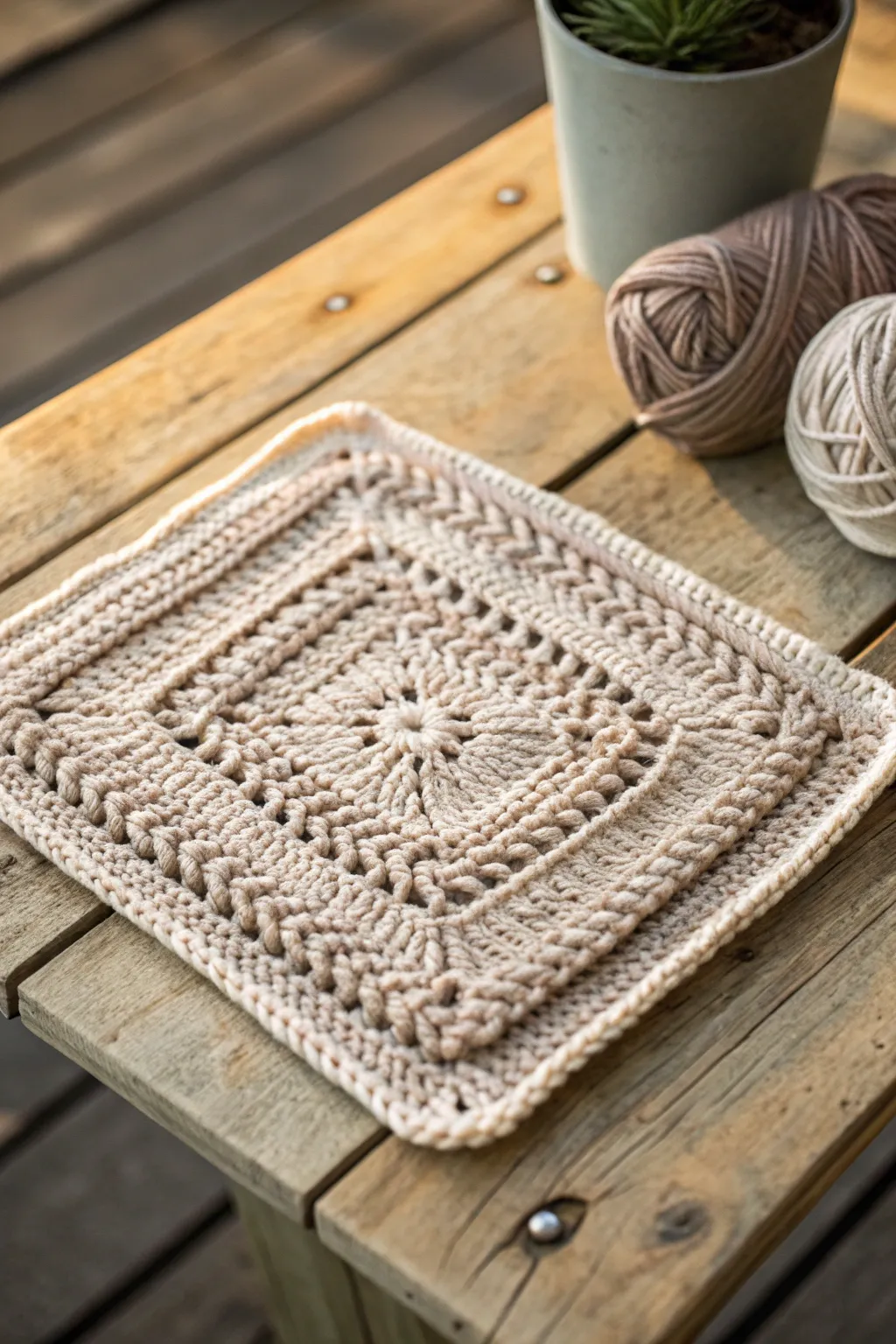 Craft your own journey: Each pattern square tells a unique story of the seasons.