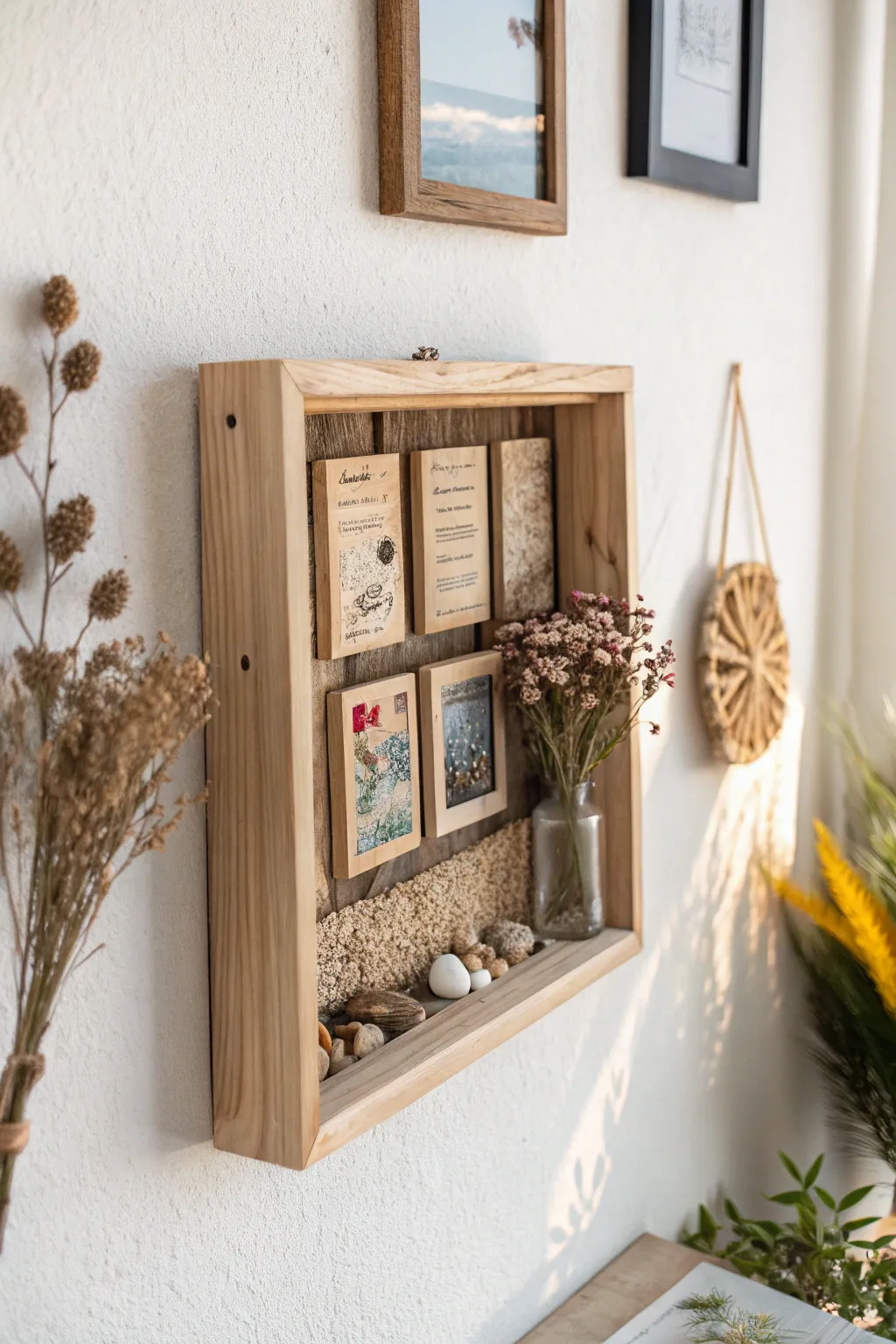 Elevate your memories with a beautifully crafted shadow box, where stories of adventure and nostalgia come to life.