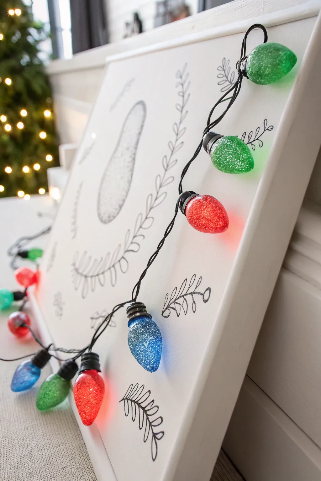Tiny Fingerprints, Big Holiday Joy: Create a cherished Christmas memory with your toddler's art.