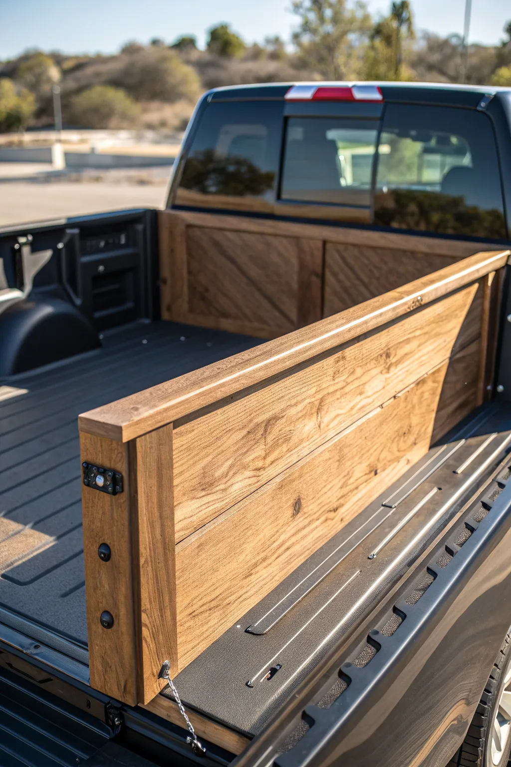 Elevate your truck bed organization with precision-crafted wooden dividers. Style meets functionality for the modern adventurer.