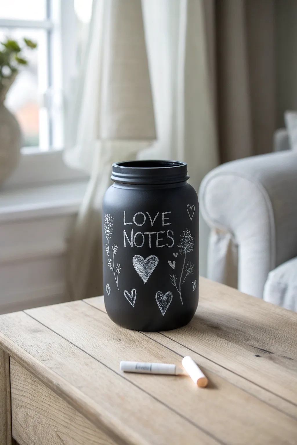 Capture your sweetest sentiments with a touch of minimalist charm and boho flair. #ChalkboardLove