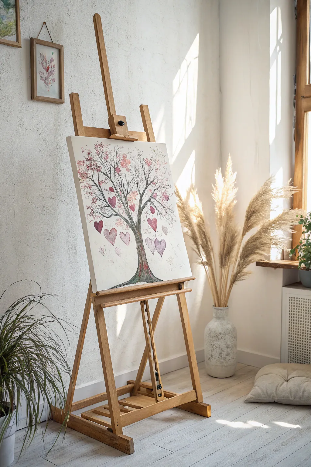 Celebrate love with a brushstroke: Create your own Tree of Love this Valentine's Day.