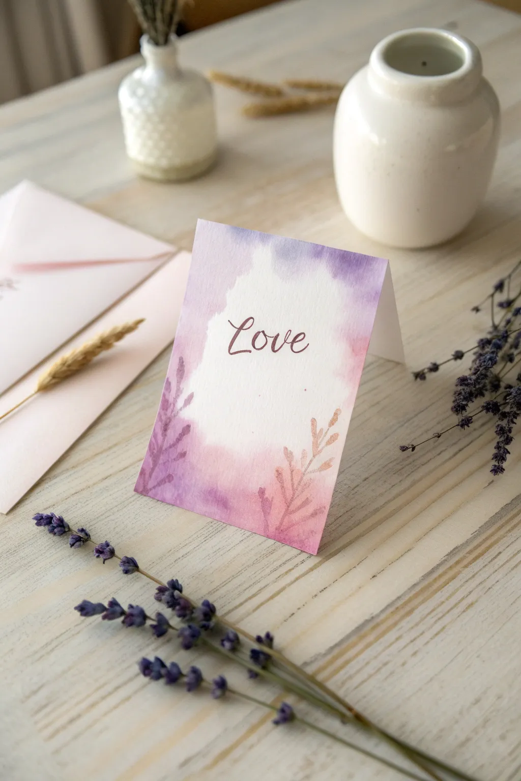 Capture the essence of love with delicate watercolor backgrounds for your Valentine's Day messages.